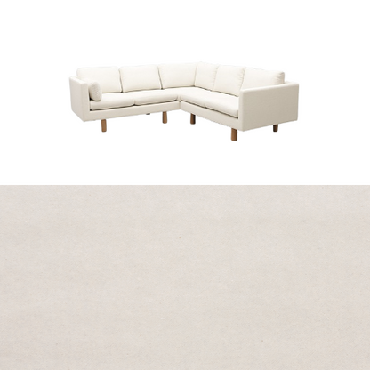 Klädsel till soffa Samsö hörnsoffa 5 sits Tyg Claude