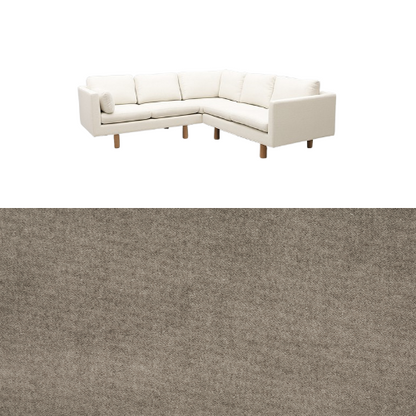 Klädsel till soffa Samsö hörnsoffa 5 sits Tyg Claude