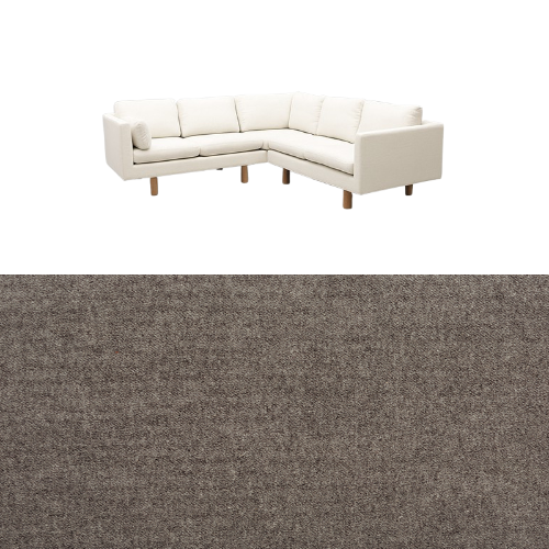 Klädsel till soffa Samsö hörnsoffa 5 sits Tyg Claude