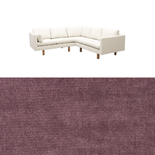 Klädsel till soffa Samsö hörnsoffa 5 sits Tyg Claude