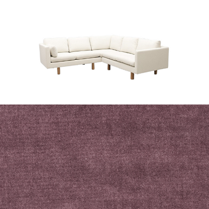 Klädsel till soffa Samsö hörnsoffa 5 sits Tyg Claude