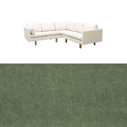 Klädsel till soffa Samsö hörnsoffa 5 sits Tyg Claude