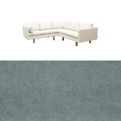 Klädsel till soffa Samsö hörnsoffa 5 sits Tyg Claude