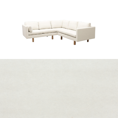 Klädsel till soffa Samsö hörnsoffa 5 sits Tyg Claude