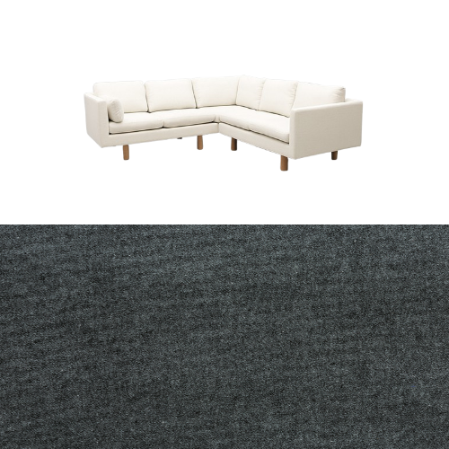 Klädsel till soffa Samsö hörnsoffa 5 sits Tyg Claude