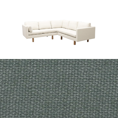 Klädsel till soffa Samsö hörnsoffa 5 sits Tyg Creta