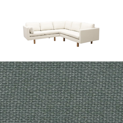 Klädsel till soffa Samsö hörnsoffa 5 sits Tyg Creta