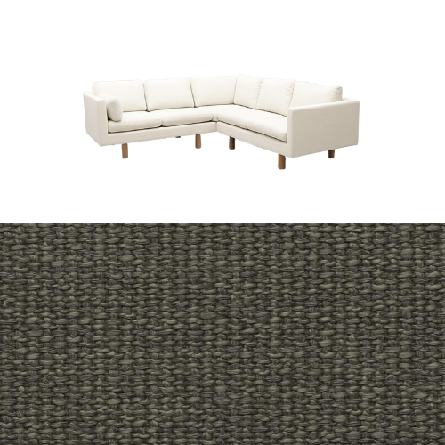 Klädsel till soffa Samsö hörnsoffa 5 sits Tyg Creta