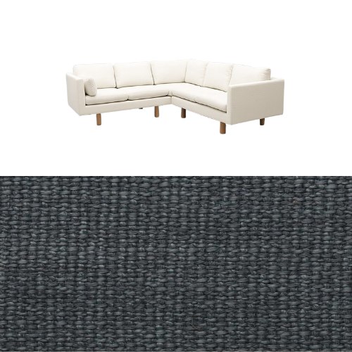 Klädsel till soffa Samsö hörnsoffa 5 sits Tyg Creta