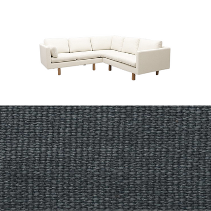 Klädsel till soffa Samsö hörnsoffa 5 sits Tyg Creta