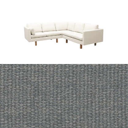 Klädsel till soffa Samsö hörnsoffa 5 sits Tyg Creta