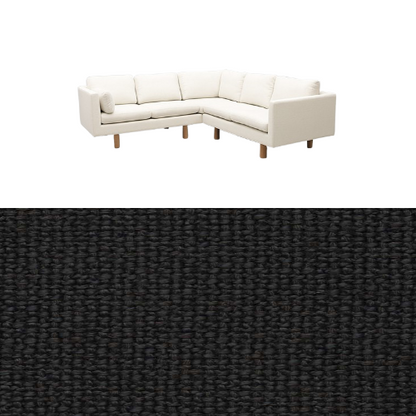 Klädsel till soffa Samsö hörnsoffa 5 sits Tyg Creta