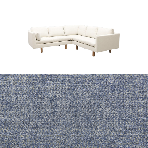 Klädsel till soffa Samsö hörnsoffa 5 sits Tyg Darwin