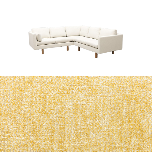 Klädsel till soffa Samsö hörnsoffa 5 sits Tyg Darwin