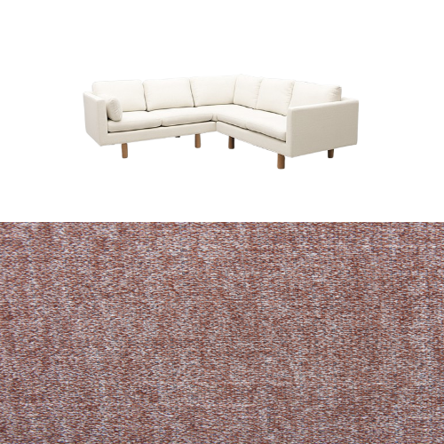 Klädsel till soffa Samsö hörnsoffa 5 sits Tyg Darwin