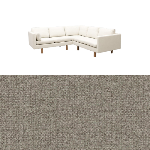 Klädsel till soffa Samsö hörnsoffa 5 sits Tyg Davos