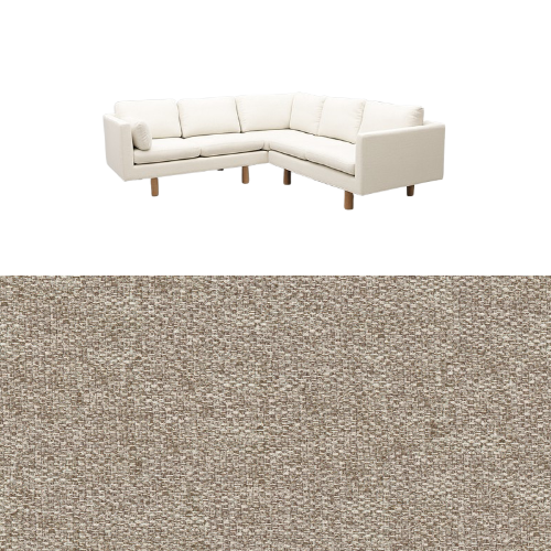 Klädsel till soffa Samsö hörnsoffa 5 sits Tyg Davos