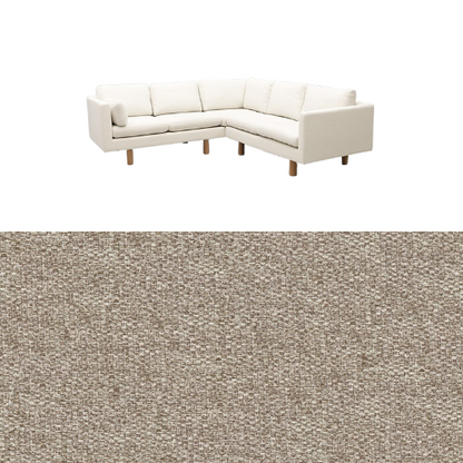 Klädsel till soffa Samsö hörnsoffa 5 sits Tyg Davos