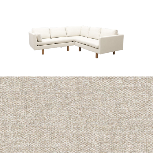 Klädsel till soffa Samsö hörnsoffa 5 sits Tyg Davos