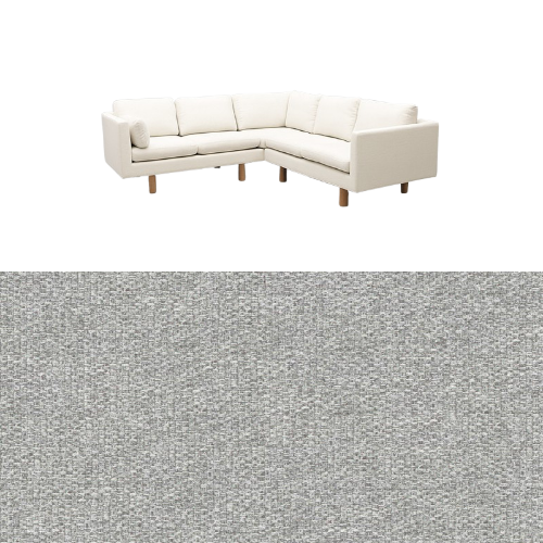 Klädsel till soffa Samsö hörnsoffa 5 sits Tyg Davos