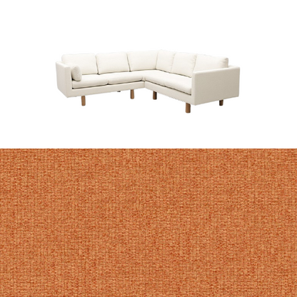 Klädsel till soffa Samsö hörnsoffa 5 sits Tyg Davos