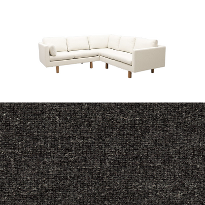 Klädsel till soffa Samsö hörnsoffa 5 sits Tyg Denver