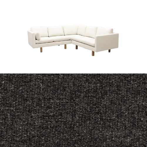 Klädsel till soffa Samsö hörnsoffa 5 sits Tyg Denver