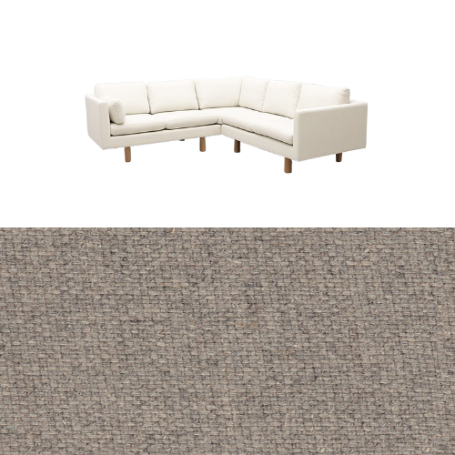 Klädsel till soffa Samsö hörnsoffa 5 sits Tyg Denver