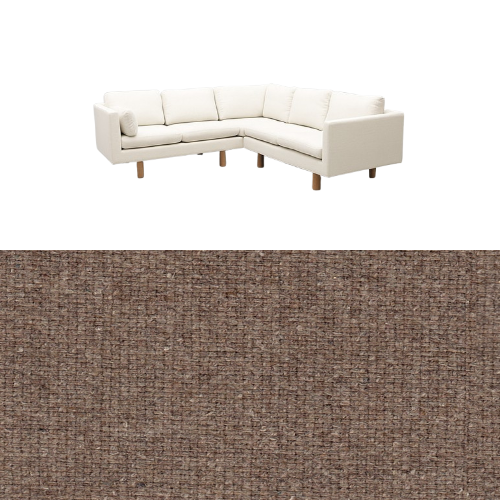 Klädsel till soffa Samsö hörnsoffa 5 sits Tyg Denver