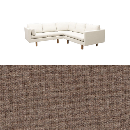 Klädsel till soffa Samsö hörnsoffa 5 sits Tyg Denver