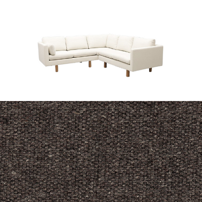 Klädsel till soffa Samsö hörnsoffa 5 sits Tyg Denver