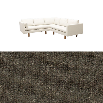 Klädsel till soffa Samsö hörnsoffa 5 sits Tyg Denver