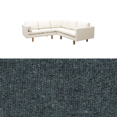 Klädsel till soffa Samsö hörnsoffa 5 sits Tyg Denver