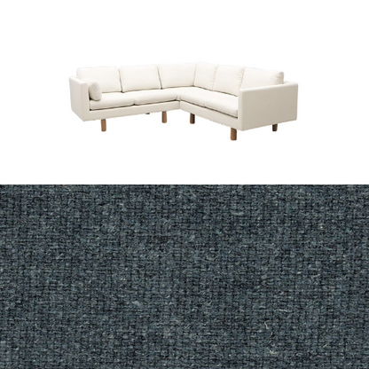 Klädsel till soffa Samsö hörnsoffa 5 sits Tyg Denver