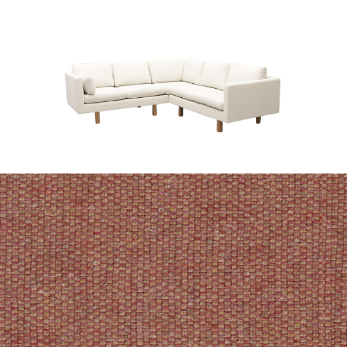 Klädsel till soffa Samsö hörnsoffa 5 sits Tyg Denver