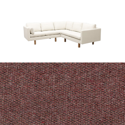 Klädsel till soffa Samsö hörnsoffa 5 sits Tyg Denver