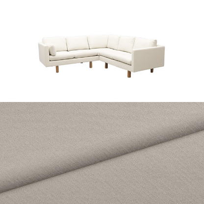 Klädsel till soffa Samsö hörnsoffa 5 sits Tyg Fortis