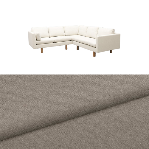 Klädsel till soffa Samsö hörnsoffa 5 sits Tyg Fortis
