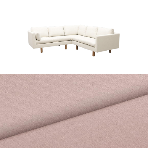 Klädsel till soffa Samsö hörnsoffa 5 sits Tyg Fortis