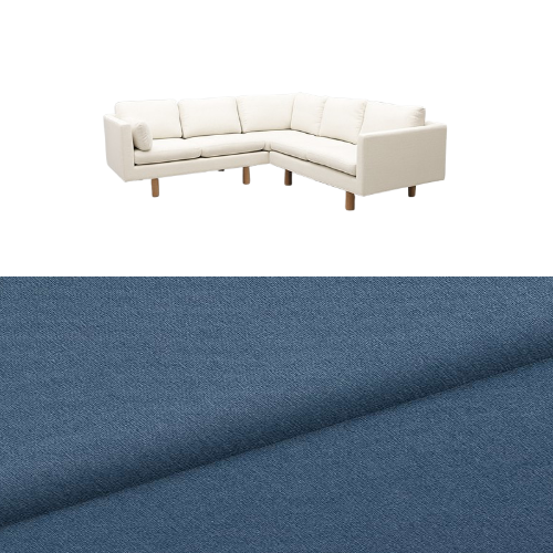 Klädsel till soffa Samsö hörnsoffa 5 sits Tyg Fortis