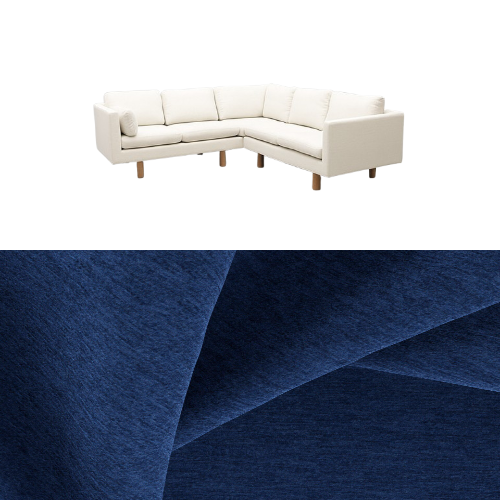 Klädsel till soffa Samsö hörnsoffa 5 sits Tyg Geneva