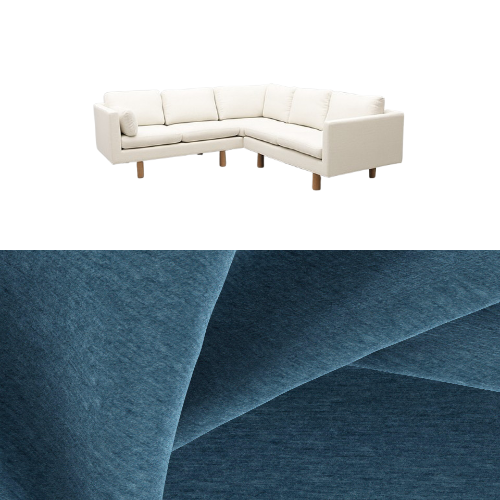 Klädsel till soffa Samsö hörnsoffa 5 sits Tyg Geneva
