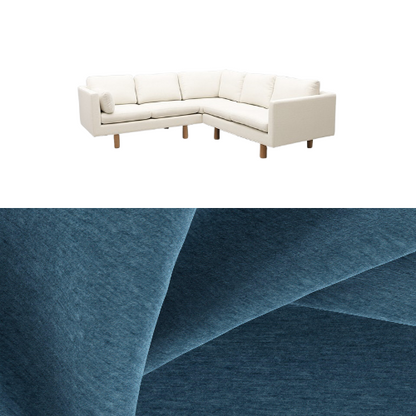 Klädsel till soffa Samsö hörnsoffa 5 sits Tyg Geneva