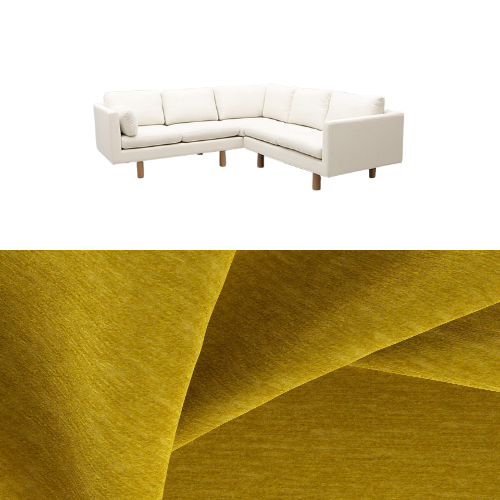 Klädsel till soffa Samsö hörnsoffa 5 sits Tyg Geneva