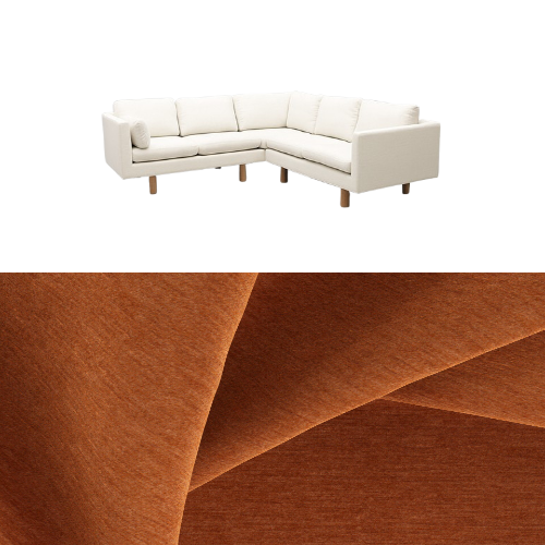 Klädsel till soffa Samsö hörnsoffa 5 sits Tyg Geneva