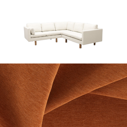 Klädsel till soffa Samsö hörnsoffa 5 sits Tyg Geneva