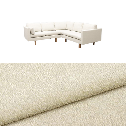 Klädsel till soffa Samsö hörnsoffa 5 sits Tyg Lemma Chenille