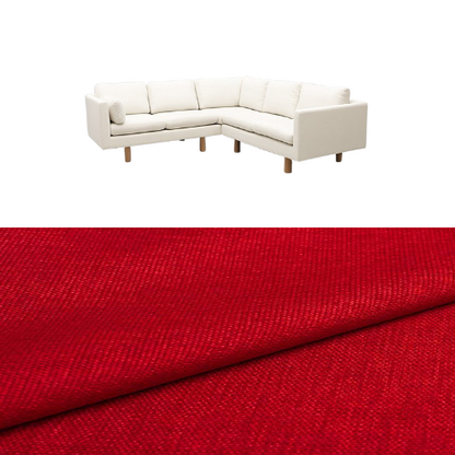 Klädsel till soffa Samsö hörnsoffa 5 sits Tyg Lido