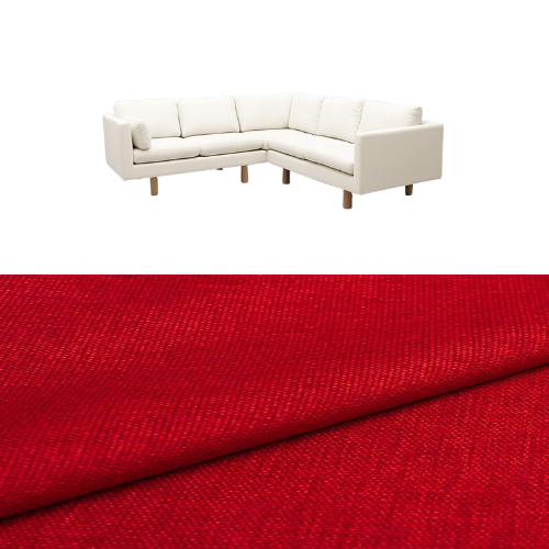 Klädsel till soffa Samsö hörnsoffa 5 sits Tyg Lido