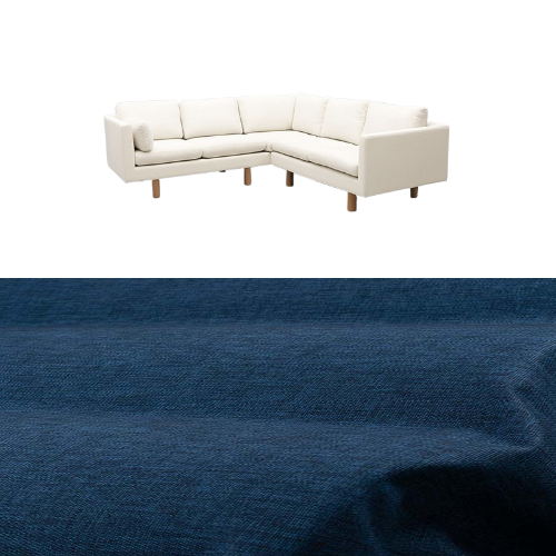 Klädsel till soffa Samsö hörnsoffa 5 sits Tyg Lido